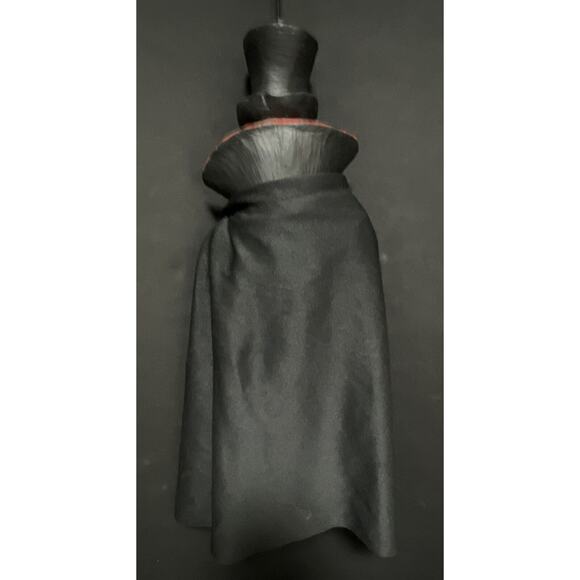 Paper Magic Group Hanging Vampire Skeleton Prop Cape Black Halloween 14" Decor - Picture 3 of 4